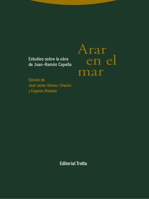 cover image of Arar en el mar
